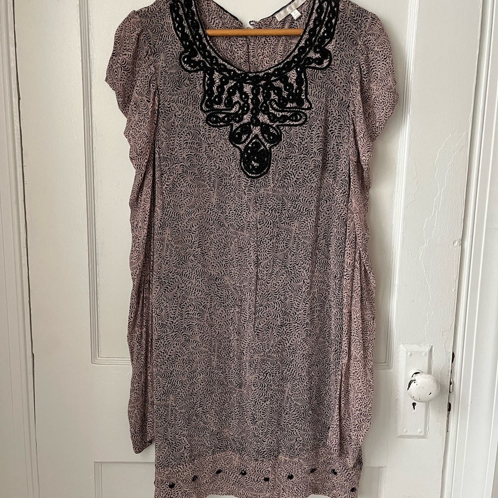 Embroidered party dress